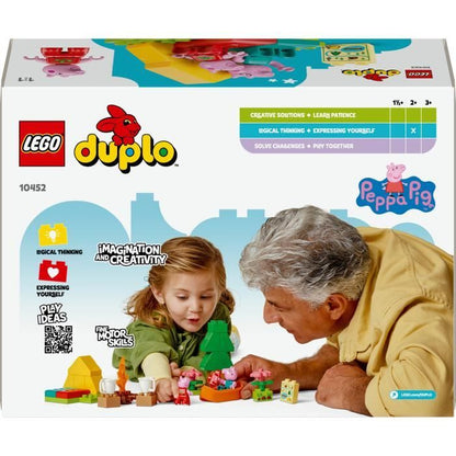 LEGO DUPLO Peppa Pig 10452 Camping Holiday - Building Game for 2 Year Olds