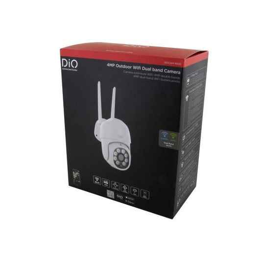 Outdoor Cameras - DIO CONNECTED HOME - Set of 2 - Rotating Wired Dual Band - 4MP