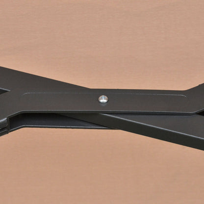 Outsunny Sonnenschirm Oval Khaki 440 x 260 cm