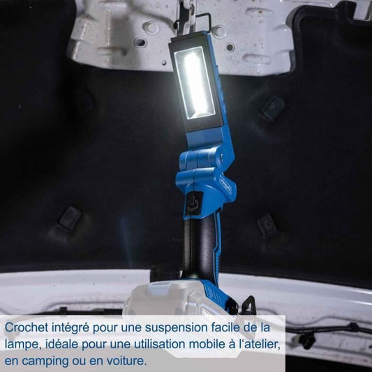 Flashlight - SCHEPPACH - 20V IXES - 6200k - 300lm - 16h autonomy - without battery or charger - C-WL20-X