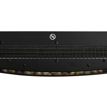 HOMCOM Elektrokamin mit Heizung, elektrischer Kamin mit 3D Flammeneffekt, 7 Flammenfarben, 900/1800 W, Wandkamin mit Timer, Dekokamin mit Fernbedienung, Schwarz, 65 cm