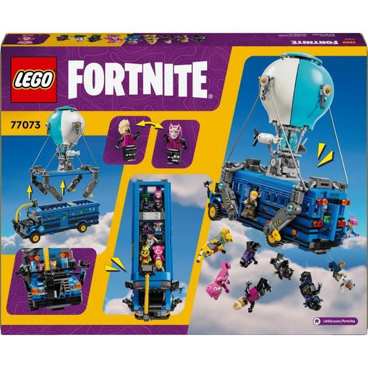 LEGO Fortnite 77073 Battle Bus  Collectors Building Set Inspired by the Video Game