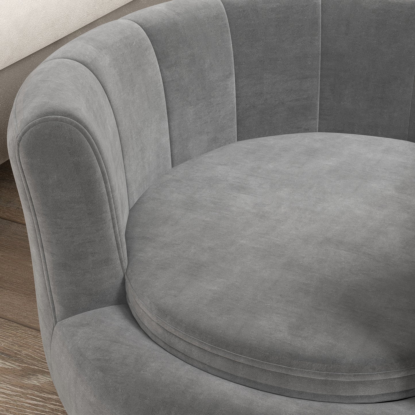 PawHut Haustierbett für Hunde und Katzen, Holzbeine, erhöht, Flanellbezug, abnehmbares Kissen, Grau