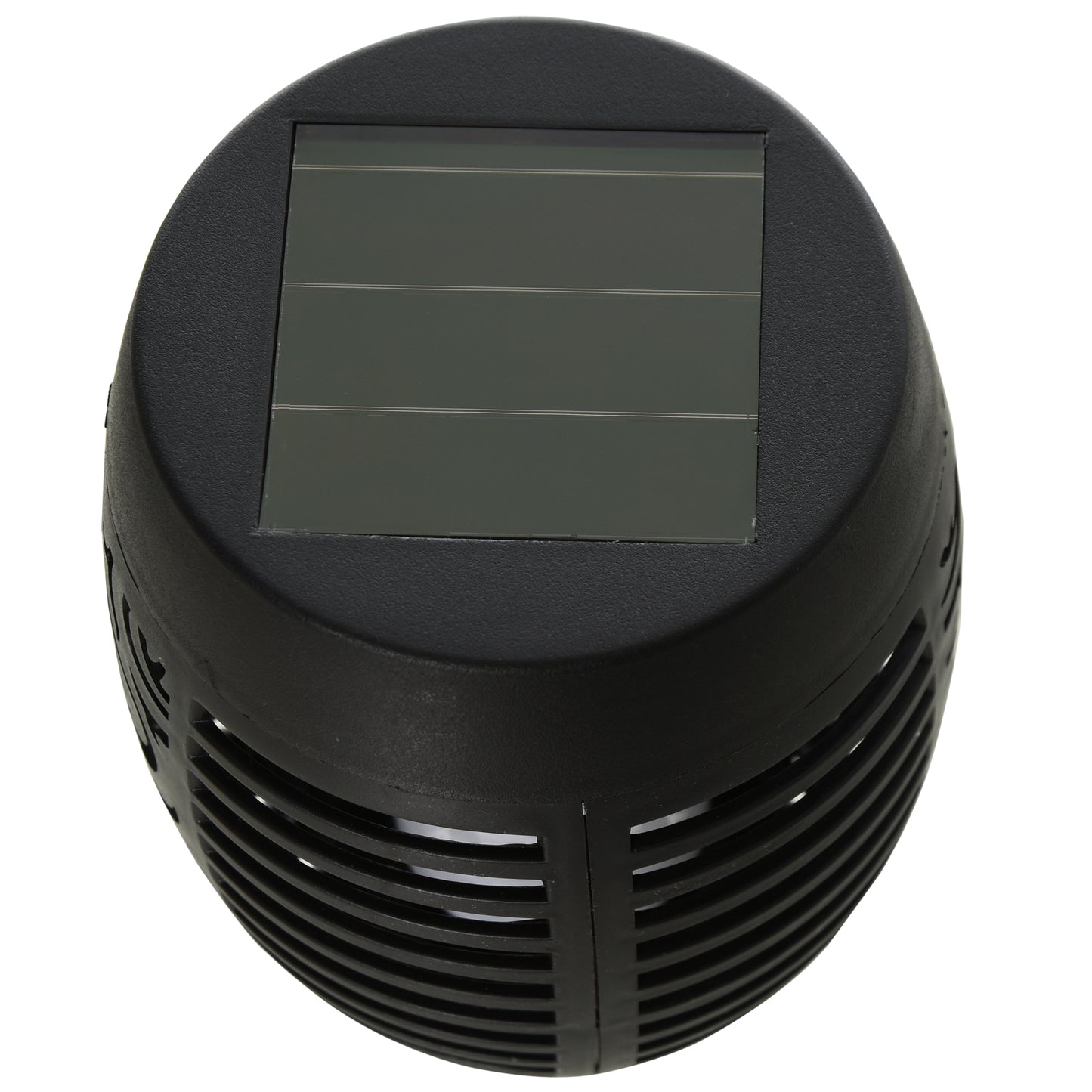 Outsunny Gartenbeleuchtung 4 Stück Solar LED Warmweiß Gartenstrahler mit Erdspieß Stecker IP44 Wasserdichter Gartenleuchte Solar Gartenlampe für Draußen Garten Rasen, Hof