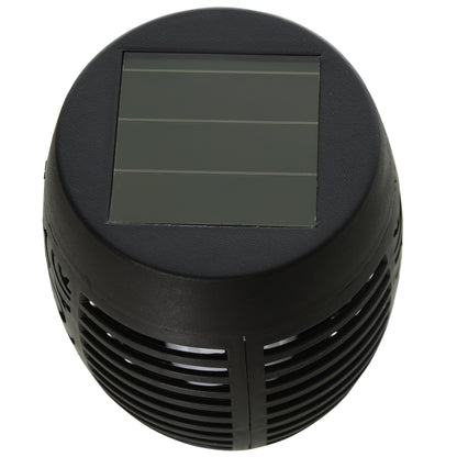 Outsunny Gartenbeleuchtung 4 Stück Solar LED Warmweiß Gartenstrahler mit Erdspieß Stecker IP44 Wasserdichter Gartenleuchte Solar Gartenlampe für Draußen Garten Rasen, Hof