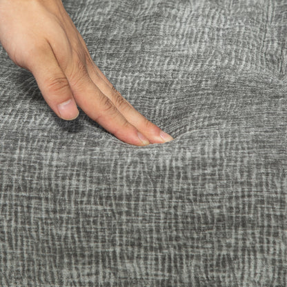 HOMCOM Polstersessel, Akzentsessel, modernes Design, drehbar, bis 120 kg, Dunkelgrau