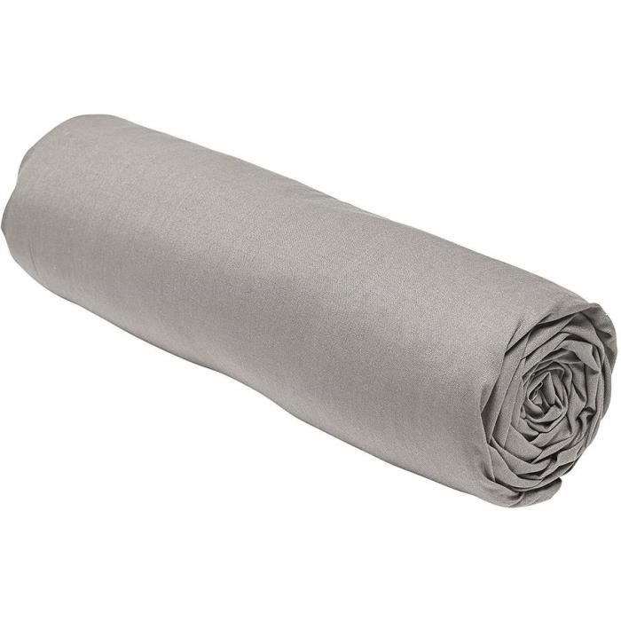 Fitted sheet - TODAY - 180 x 200 cm + 30 cm - Cotton - Organic Dune