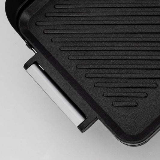 Hkoenig GRX330 - Double zones plancha - 50x25cm - 1800W - Anti -adhesive revealing - Grill Turbo Function - Adjustable thermostat
