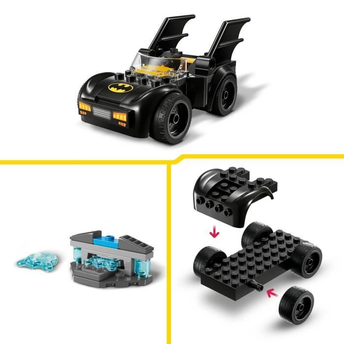 LEGO DC Batman 76301 Batman and the Batmobile vs. Mr. Freeze - Super Hero Game