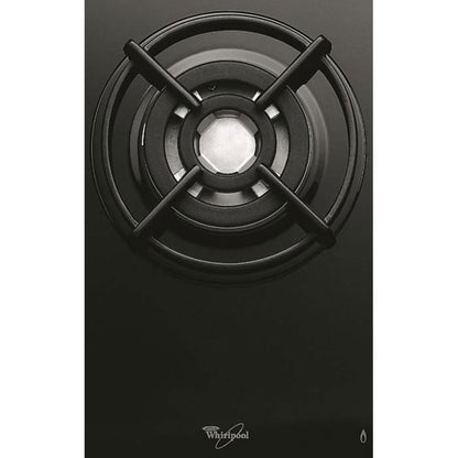WHIRLPOOL AKT404NB Gas Cooktop - 3 burners - 6350W - L59 x D51cm - Tempered glass coating - Black