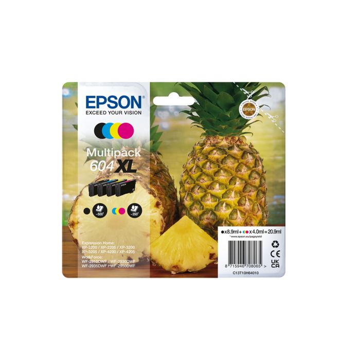 Ink - EPSON - Multipack 4 colors - High capacity - Compatible Expression Home XP-4200