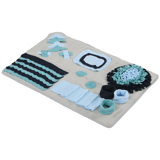 PawHut Hundedecke, komfortabelt, dekorativt element, 74x50x5cm, Mehrfarbig