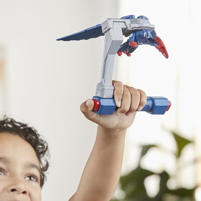 Captain America Flight Controls Figure, Marvel Epic Hero Series Captain America: Brave New World, Ages 4