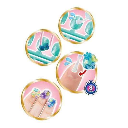 Enchanted manicure recharge - Aquabeads - Nails that stick with water, creative leisure for children