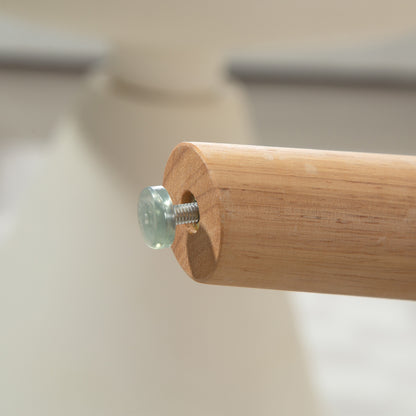 HOMCOM Akzentstuhl, Polstersessel mit Plüschbezug, Schaumstoffkissen, Ohrensessel, Beige