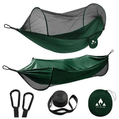 Hammock - WHISTLER - Tongass - With mosquito net - Nylon and polyester - Light and comfortable