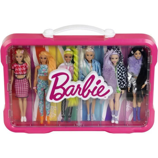 Barbie Display Case - KLEIN - 5808 - For 6 dolls with light-up clasp - From 3 years old