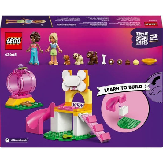 LEGO Friends 42665 Puppy Playground - Creative Playset for 4 Year Old Girls - Slide
