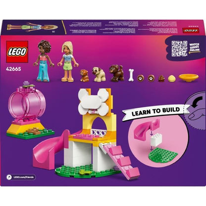 LEGO Friends 42665 Puppy Playground - Creative Playset for 4 Year Old Girls - Slide