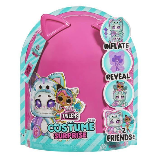 LOL Surprise - Tweens Costume Doll - Emma Emo - 17cm doll + inflatable animal - Surprise to discover