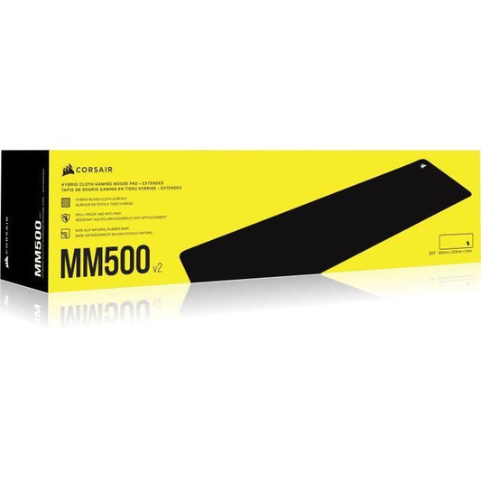 Gaming Mouse Pad - CORSAIR - MM500 V2 Premium - Anti-Fray Fabric - Extended 3XL