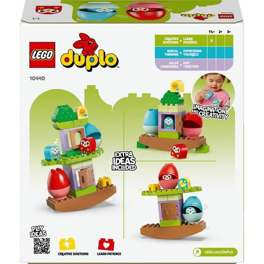 LEGO DUPLO My First 10440 Swinging & Stacking Tree - Interactive Toy for Babies