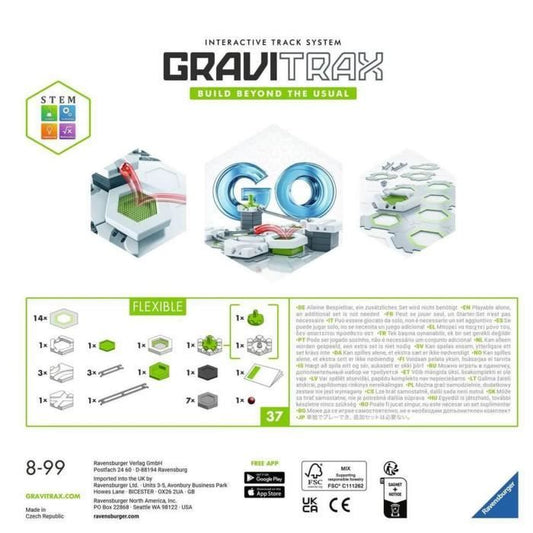 Gravitrax GO Flexible Marble Run Construction Game Ages 8 and Up 23705 - Ravensburger