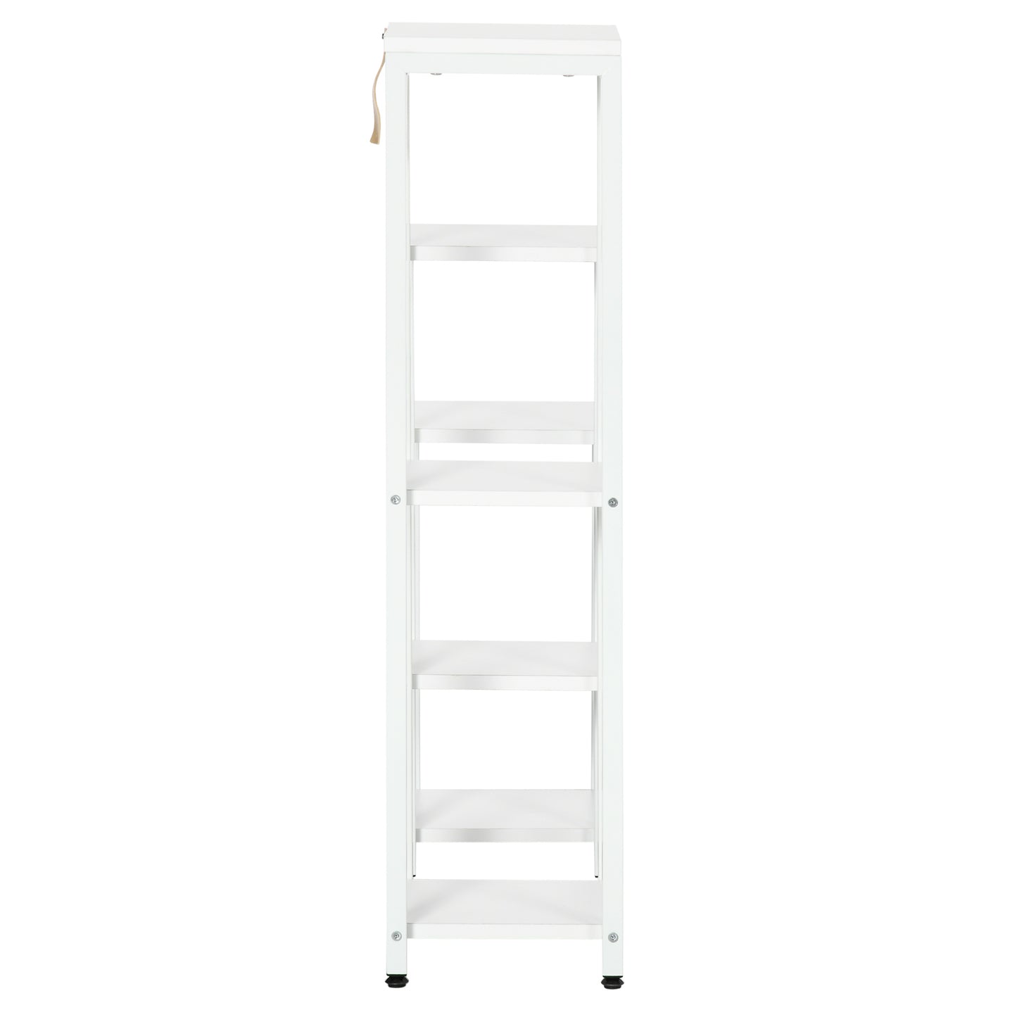 Outsunny Blumenständer, Pflanzenständer, 7 Ebenen, für Innen- und Außenbereiche, Stahl, weiß, 65 x 23 x 94,5cm