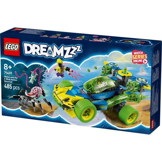 LEGO DREAMZzz 71491 Mateo and the Z-Blob Race Car - 3-in-1 Building Toy