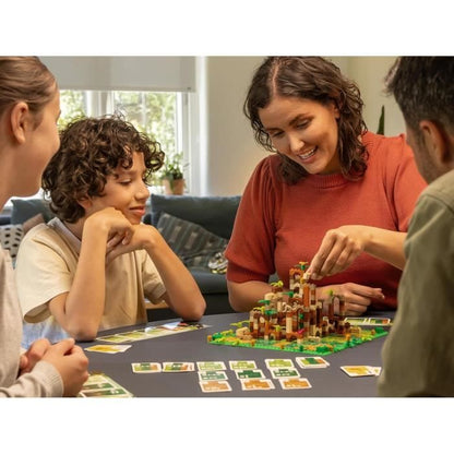 Lego Monkey Palace - Asmodee - Build Your Way to Victory Brick by Brick! - Ages 10+ - 2 to 4 Players - 45 min