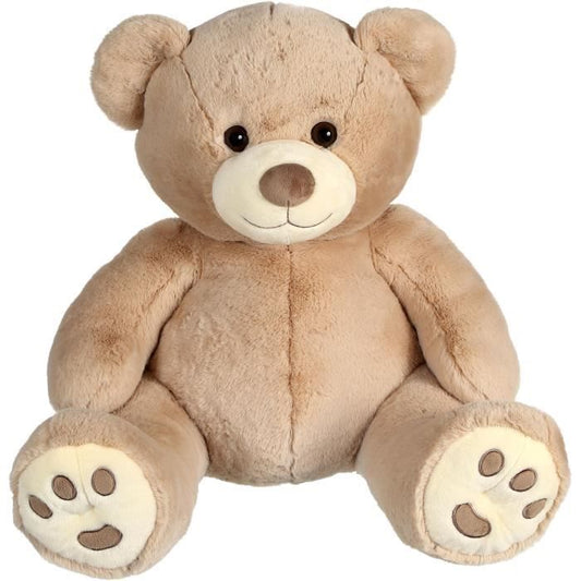 Soft toy - GIPSY TOYS - Taupe Patachon Bear 80 cm