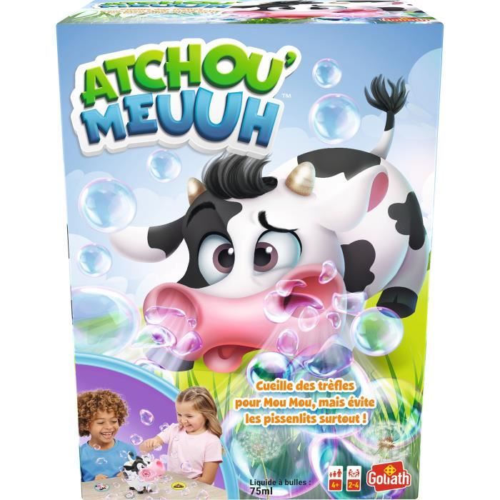 Board games - GOLIATH - Atchou'Meuuh - Collect clovers and avoid allergies! From 4 years old