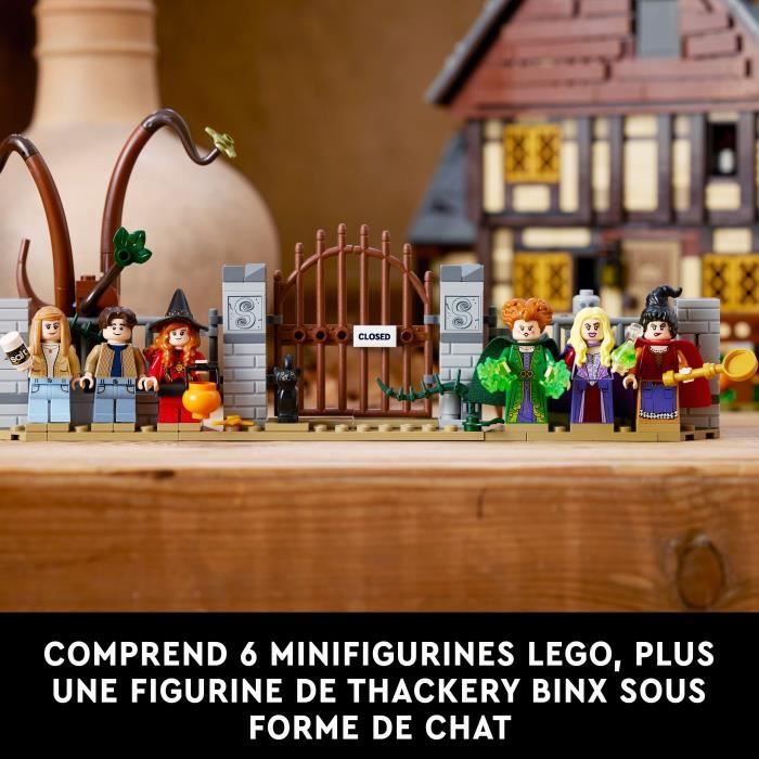 LEGO Ideas Hocus Pocus Disney: The Sanderson Sisters' Mansion 21341 - Building set - A Halloween gift for adults