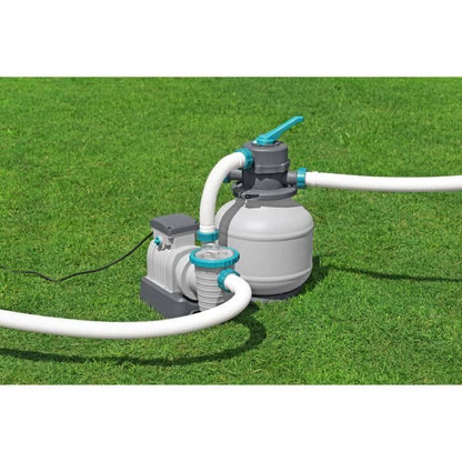 Sand filter / filtration pump for swimming pools up to 54 m3 - Bestway - 8,327 L/h - With pre-filter
