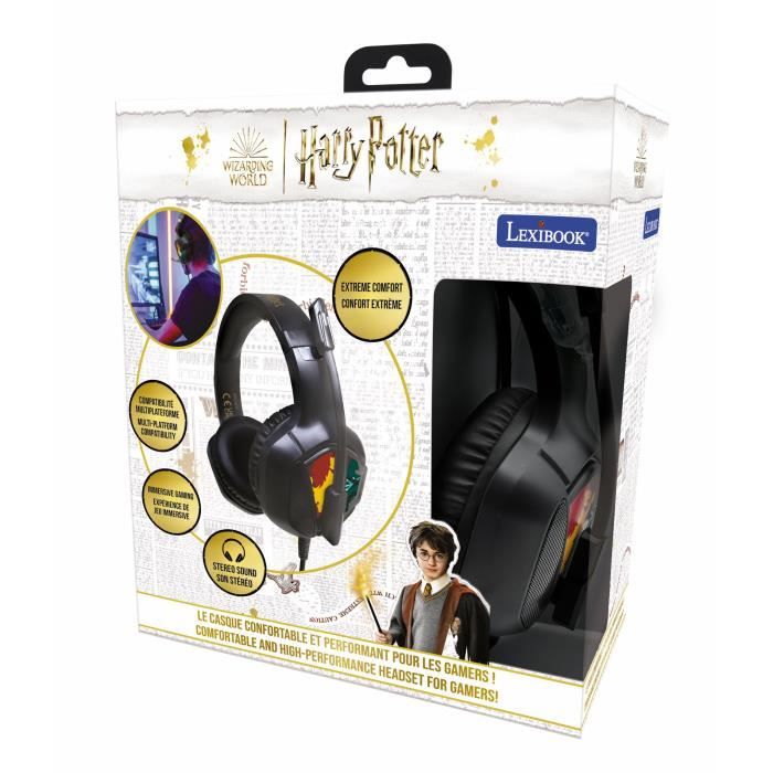 Harry Potter helmet for an immersive gaming experience. PC compatibility, tablet, smartphone, Nintendo, PS and Xbox