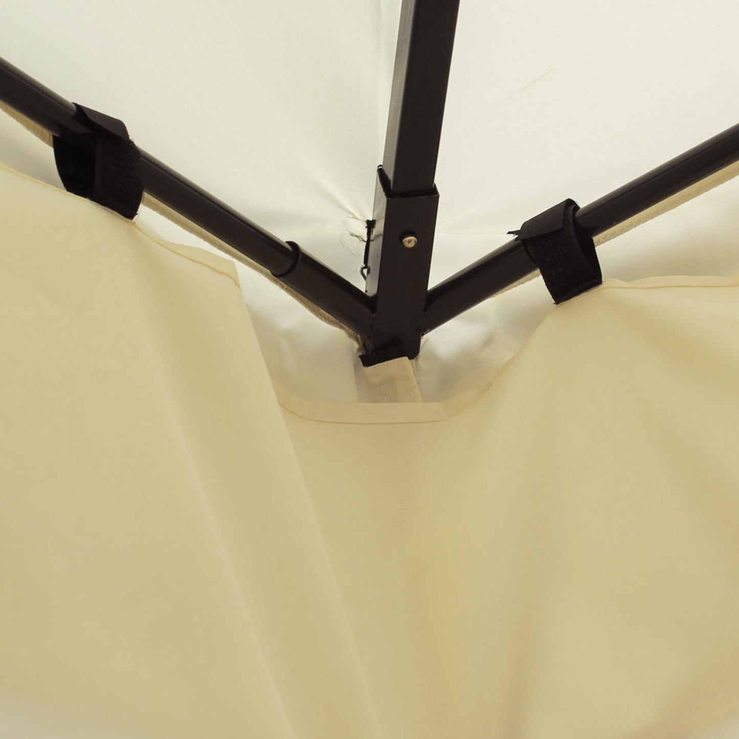 Outsunny Luxus Pavillon Gartenpavillon Partyzelt Festzelt Gartenzelt Pagode 3x4 m Creme