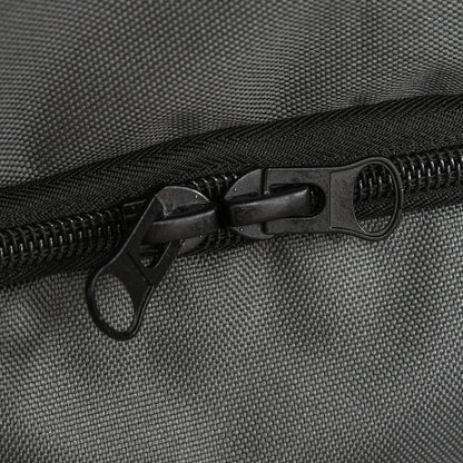 PawHut Hundebuggy Hundewagen bis 10 kg Klappbar Netzfenster Ablagekorb verstellbares Vordach Dunkelgrau 76,5 x 52 x 95 cm