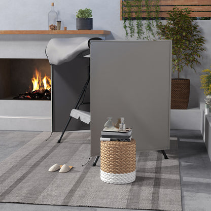 Outsunny Schutzhülle für Hollywoodschaukel, reißfest, wasserdicht, staubdicht, Polyester, 177 x 114 x 152 cm, Grau