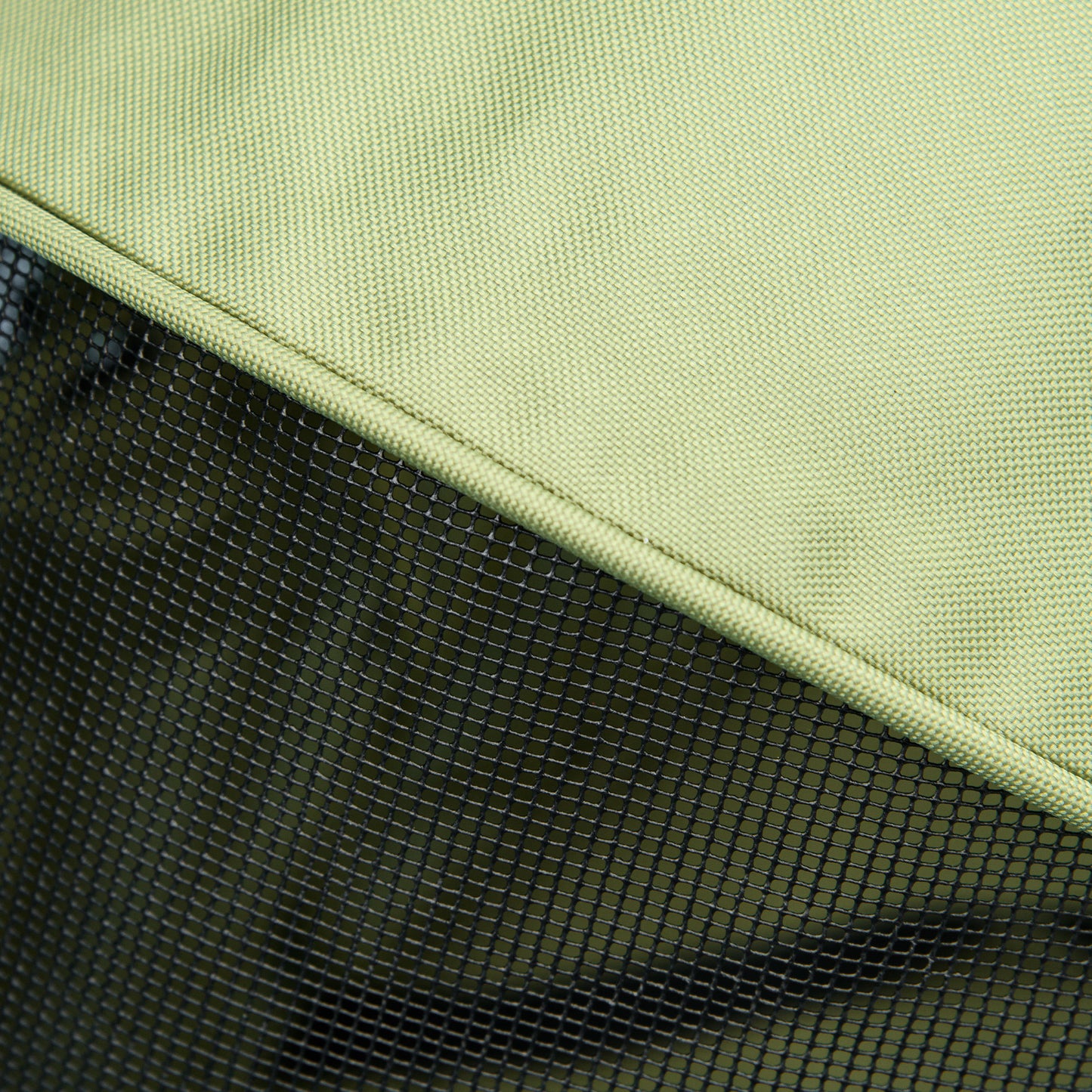 PawHut Hundewagen Hundebuggy, klappbar, 2 Sicherheitsleinen, 2 Becherhalter, 67 x 45 x 96 cm, Khaki