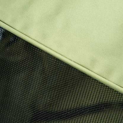 PawHut Hundewagen Hundebuggy, klappbar, 2 Sicherheitsleinen, 2 Becherhalter, 67 x 45 x 96 cm, Khaki