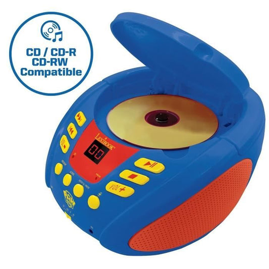 Paw Patrol Bluetooth CD Player with Light Effects