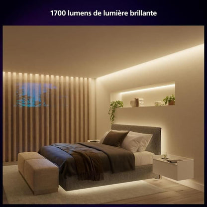 Connected strip - Philips Hue - Solo Lightstrip - 3 m - White - Integrated LED