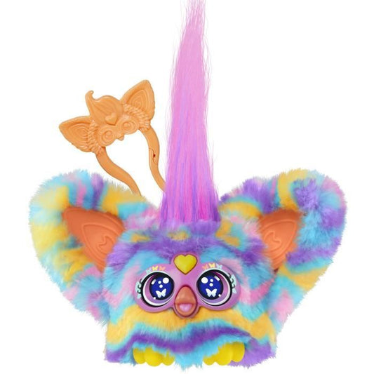 Furby Furblets Swee-Dee, Mini Electronic Plush for Girls and Boys, 45+ Sounds, Ages 6 and Up, Series 4, Hasbro