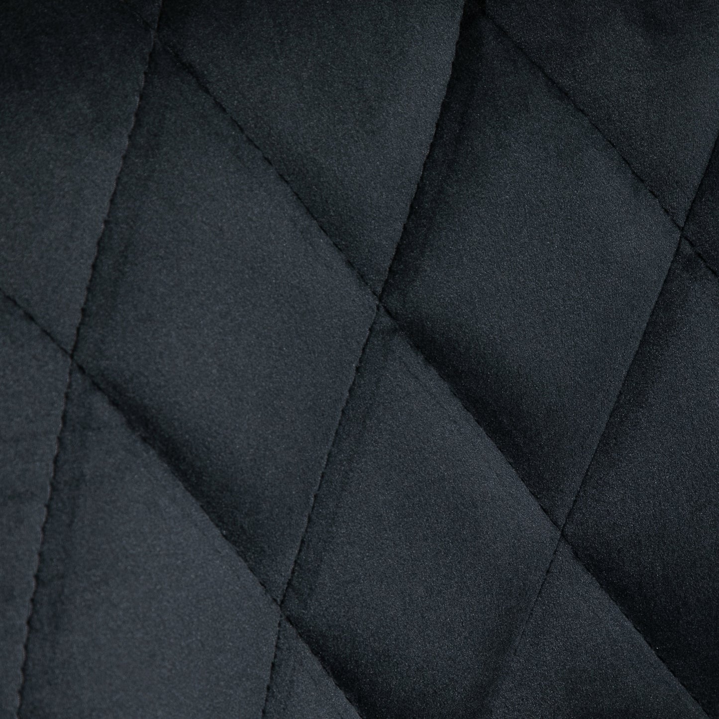 HOMCOM Barhocker 2er Set, Gepolstert Barstuhl mit Stahlgestell, Lehne, Samtoptik, Höhenverstellbar Küchenstühle mit Fußstütze 360° Drehbar Tresenhocker für Küche, Wohnzimmer, Esszimmer Schwarz