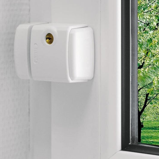 Lock - ABUS - FTS3003 W KD EK - Security for aluminium, wooden and plastic windows - Key required only for opening