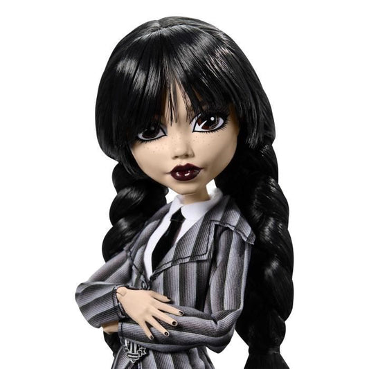 Monster High - Wednesday Addams in Uniform - Doll with Thing - Monster High - HXJ04