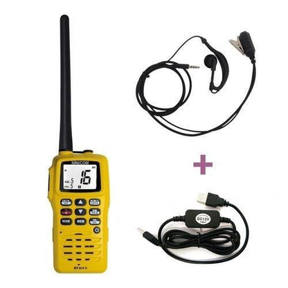 Portable VHF Pack - Navicom - RT411+220V charger pack- USB cable
