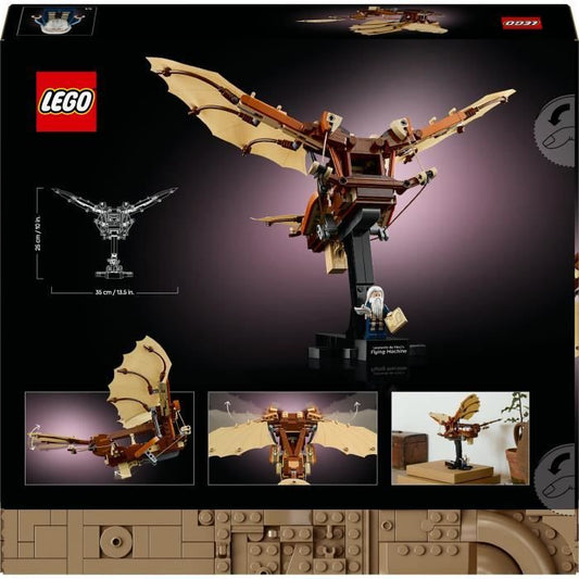 LEGO Icons 10363 Leonardo da Vinci's Flying Machine - Decoration for adults