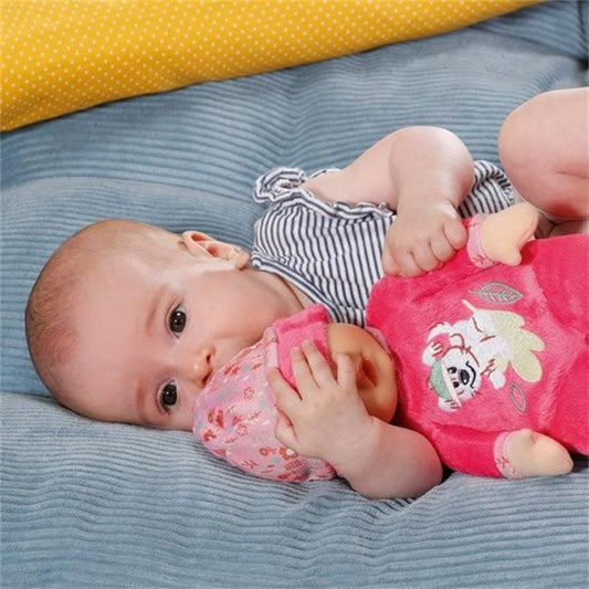 Baby Born - Sleepy - Soft doll with integrated rattle - Pink - 30cm - From 3 years old
