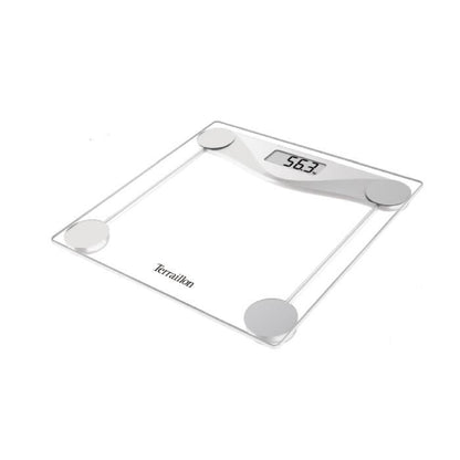 Terraillon Tx5000 Electronic Bathroom Scale - Glass - 180 Kg Max - 100G Graduation - LCD Screen